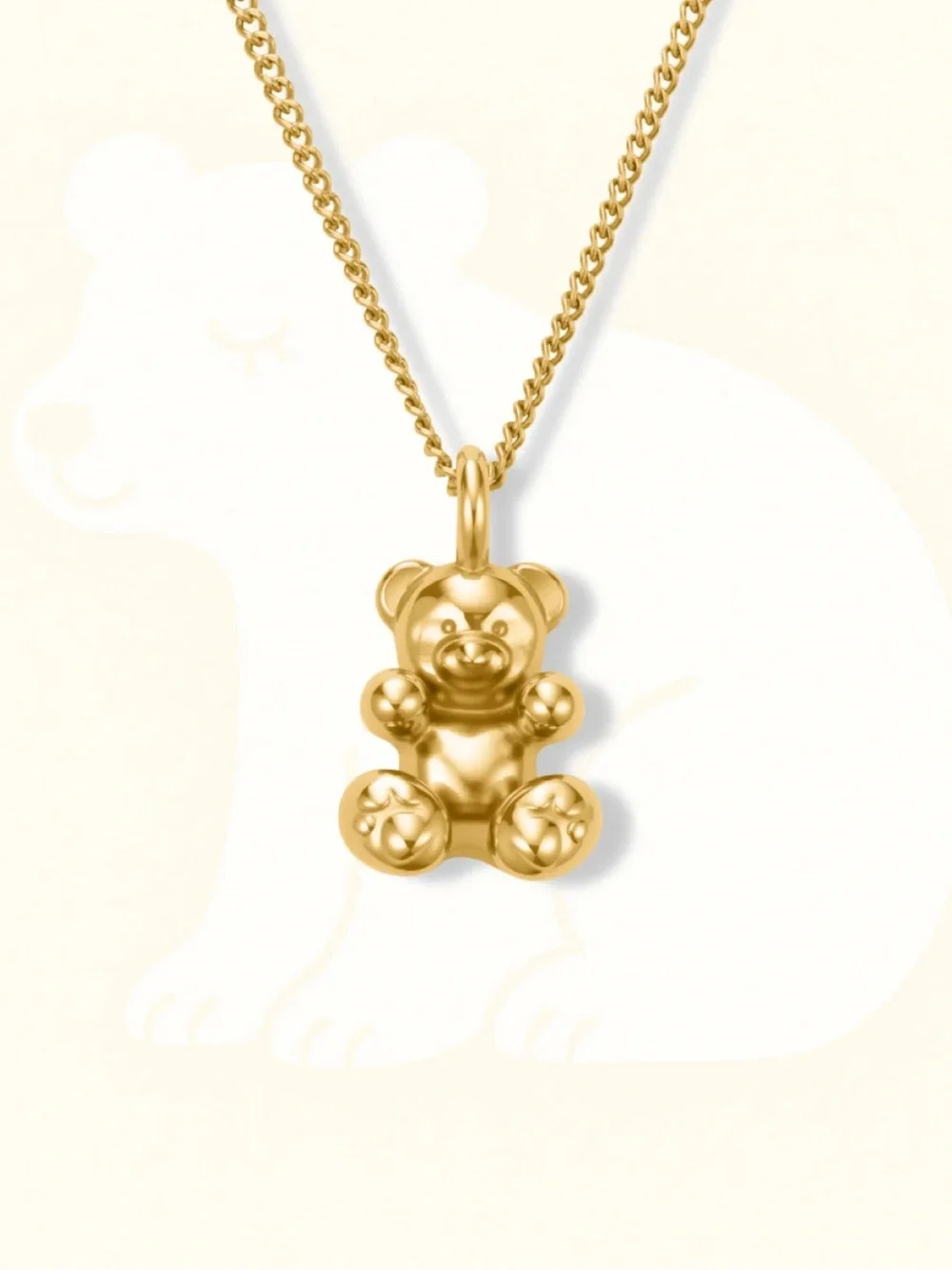 Hey Harper Bear With Me Waterproof Necklace